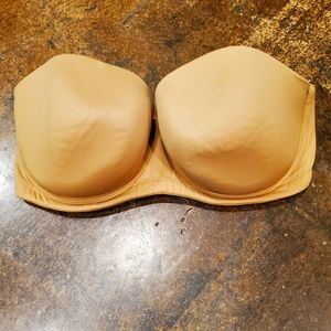 Strapless bra
